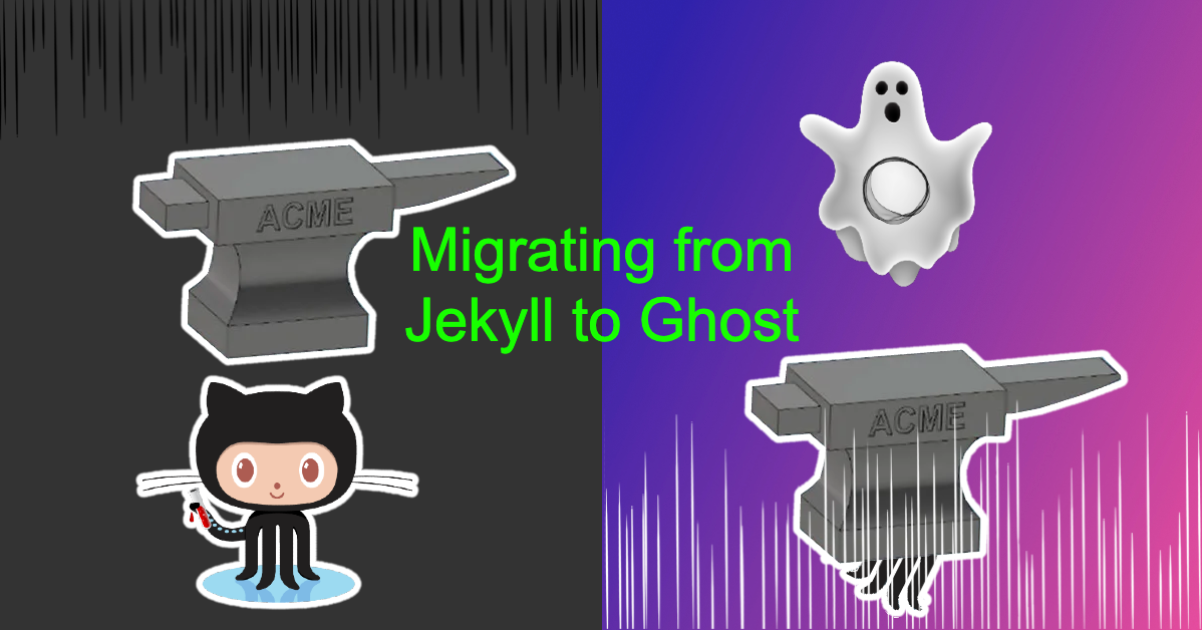 Migrating from Jekyll to Ghost Blog