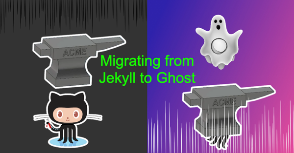 Migrating from Jekyll to Ghost Blog